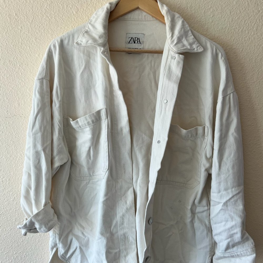 White Zara Jacket